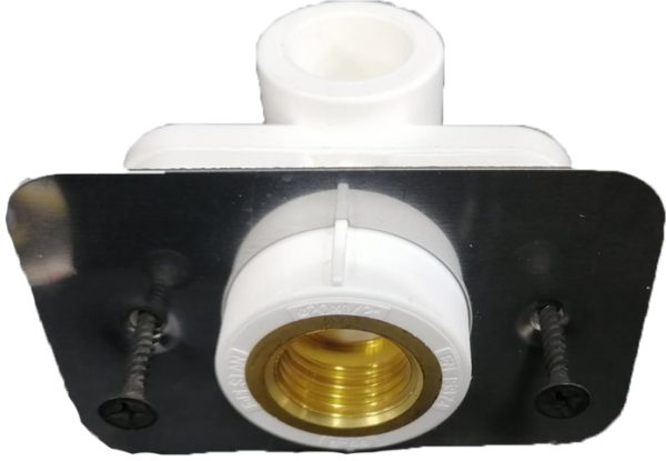 Koleno fluid 1/2″ 90° UN za rigips