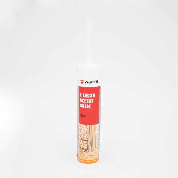 Silikon Wurth acetat sivi 280ml
