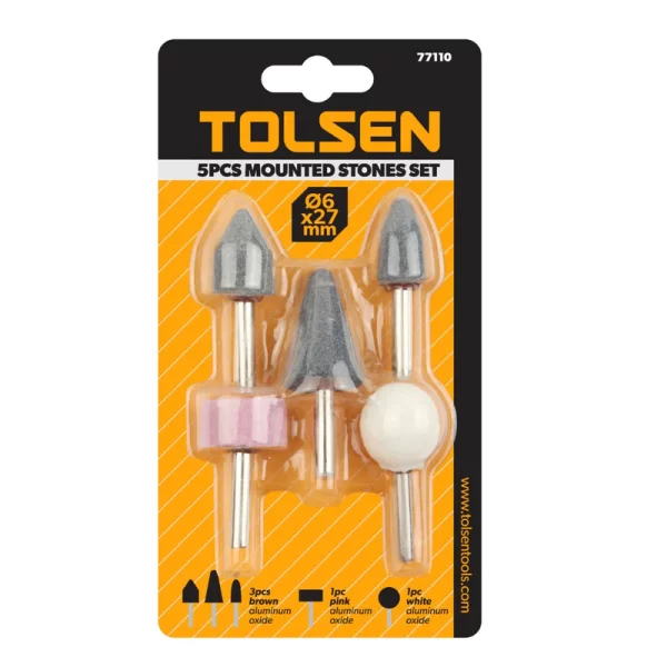 Brusni kamen set Tolsen (77110)