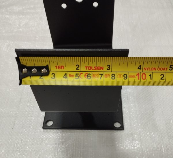 Stopa za drvenu gredu ploča 120mm plastificirana - Image 2