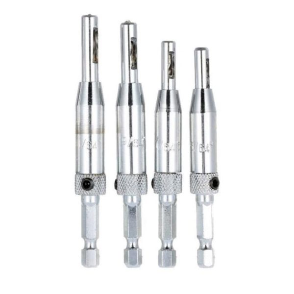 Set bitova i burgija za samocentriranje A480 4-delni, Importo 004890
