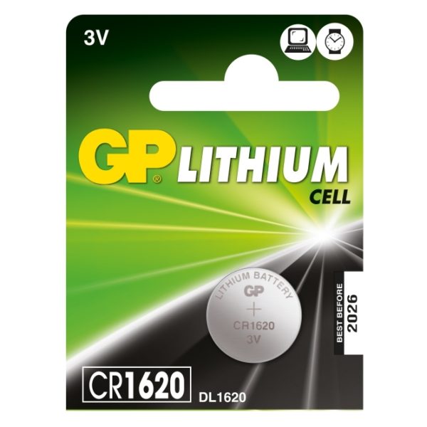 Baterija GP CR1620-C5 3V
