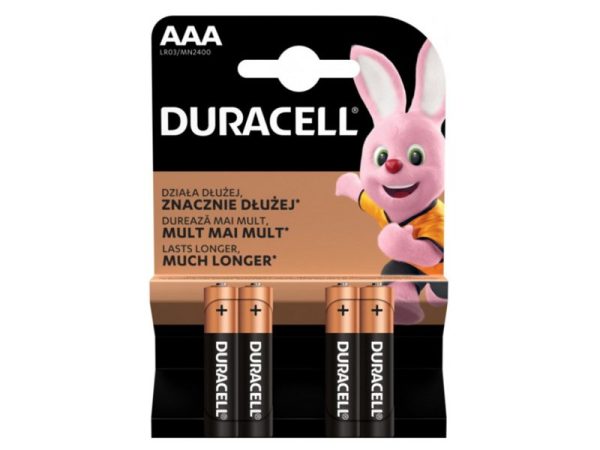 Baterija Duracell Alkalna baterija AAA 1.5V LR3 MN2400