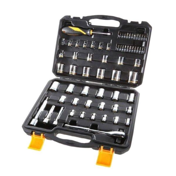 Set gedora 65-delni (1/4",3/8",1/2") Tolsen (15395)