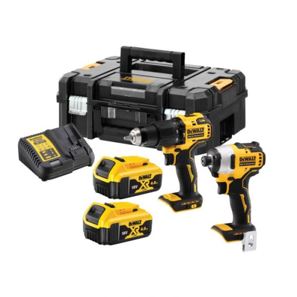 Aku set Udarni odvrtač DCD709 + Odvijač DCF809, 2x4.0Ah DeWalt DCK2062M2T