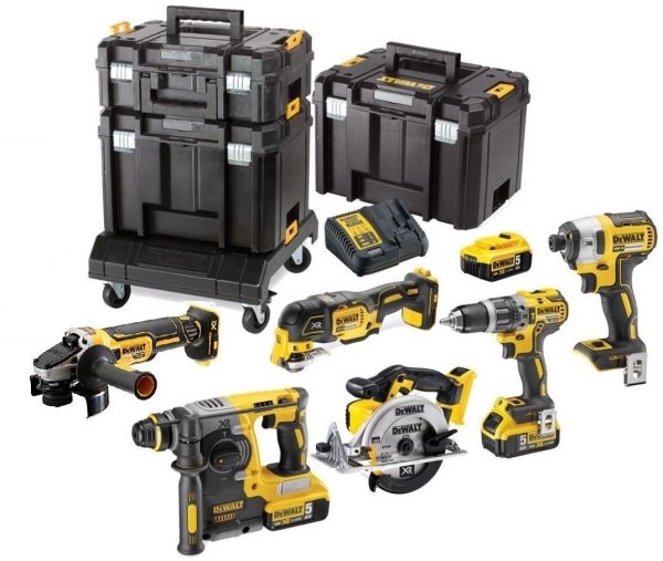 Aku set 6 alata, 18V DeWalt DCK685P3T