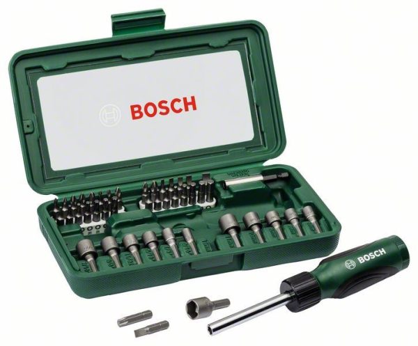 Set odvrtača 46-delni, Bosch 2607019504
