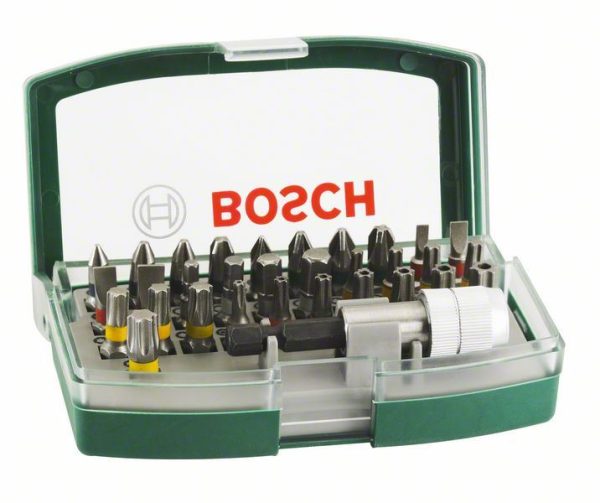 Set bitova odvrtača sa kodiranjem u boji, 32-delni, Bosch 2607017063