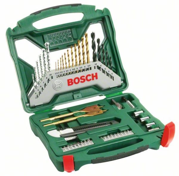 Set bitova i burgija X-Line Titanium, 50-delni, Bosch 2607019327