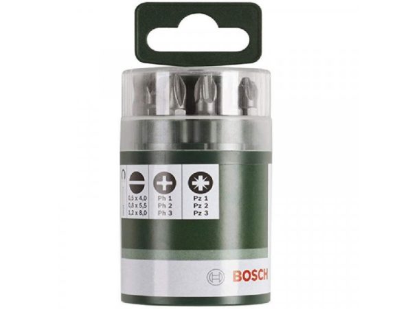 Set bitova odvrtača Standard 10-delni, mešani (S, PH, PZ) Bosch 2609255975