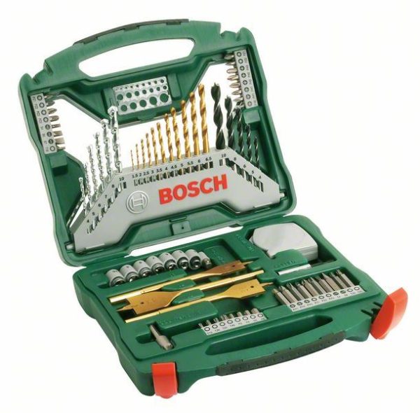 Set bitova i burgija X-Line Titanium 70-delni, Bosch 2607019329