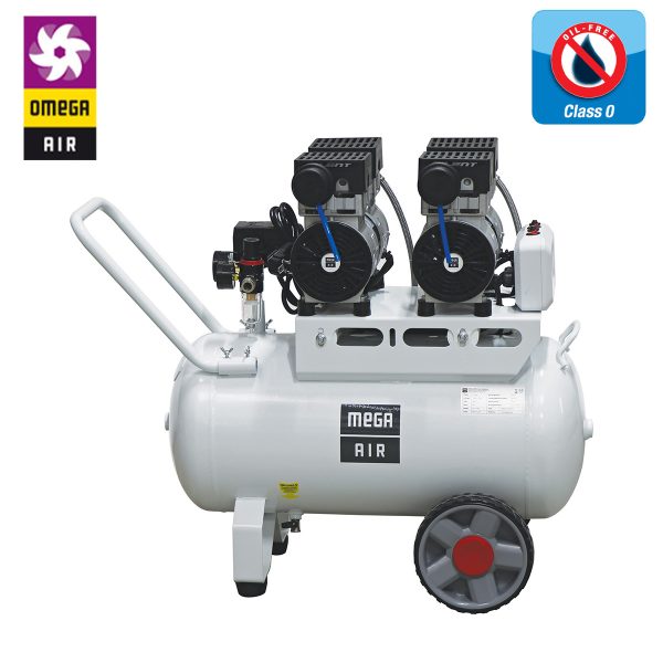 Kompresor bezuljni tihi klipni XS 1,5/50 Omega Air (10241010002)